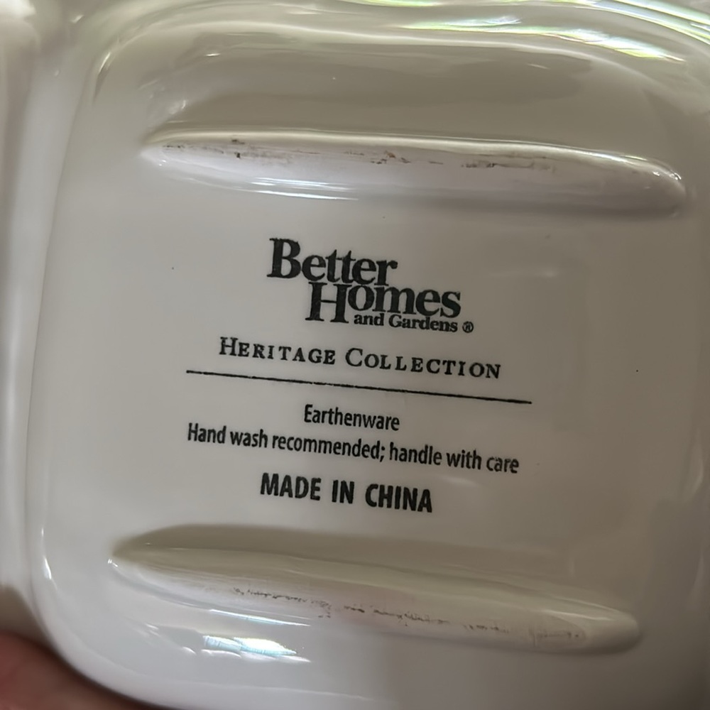 3-section winter serving dish - Picture 5 of 5